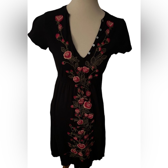 womens white midi dress Black & Ivory Corset Beaded & Embellished AU/UK Size:16/18